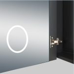 LED Mirror Medicine Cabinet with Internal Socket & Adjustable Shelves – No More Messy Cables - View 3