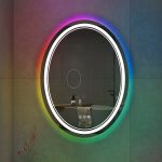 Ultra-Thin Frameless LED Bathroom Mirror with Anti-Fog & Memory Function - View 1