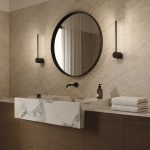 Lighted Vanity Mirror, Optional Bluetooth Speaker, Hand-Sensing Switch, Front & Backlit, Dimmable - View 2