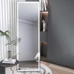 Ultra-Thin Full Length LED Mirror with Dimmable Lights – Vanity & Dresser - View 1