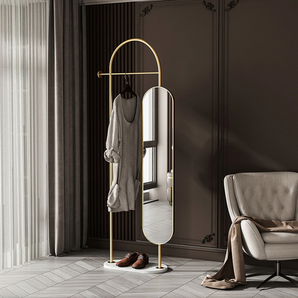 Extra Wide Full Length Door Mirror – Closet & Bedroom Organizer with Frameless Design