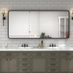 LED Bathroom Mirror, Anti-Fog, Dimmable, Add-On Bluetooth Speaker, Touchless Switch, Easy Installation - View 1