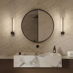 Lighted Vanity Mirror, Optional Bluetooth Speaker, Hand-Sensing Switch, Front & Backlit, Dimmable - View 3