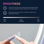 Ultra-Thin Frameless LED Bathroom Mirror with Anti-Fog & Memory Function - View 2