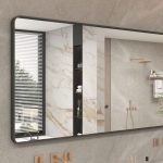 LED Bathroom Mirror, Anti-Fog, Dimmable, Add-On Bluetooth Speaker, Touchless Switch, Easy Installation - View 3