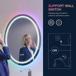 Ultra-Thin Frameless LED Bathroom Mirror with Anti-Fog & Memory Function - View 4