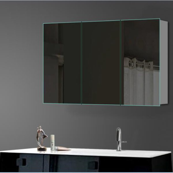 LED Bathroom Mirror, Front & Backlit, Anti-Fog, Bluetooth Upgrade, Touchless On/Off, Dimmable