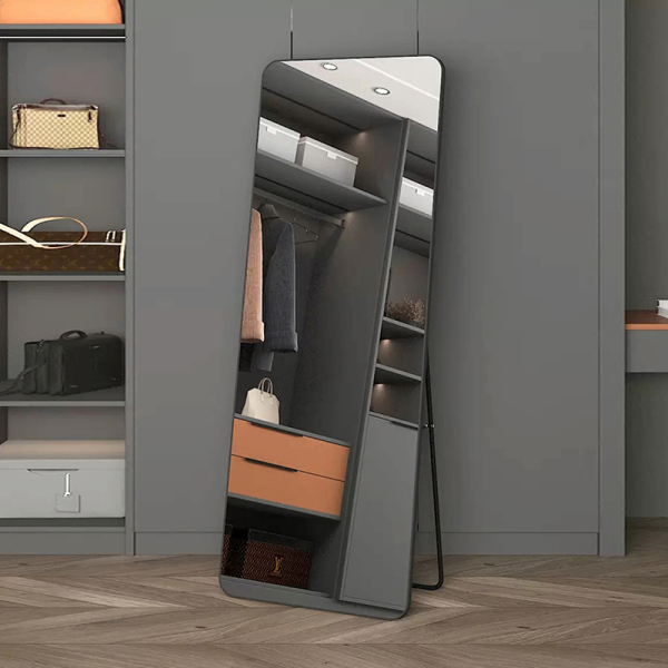 Modern & Stylish MirrorsTilting Full Length Floor Mirror with Metal Frame – Adjustable View for Any HeightModern & Stylish Mirrors