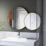 Digital Mirror with Customizable Lighting Modes - View 2