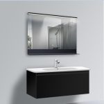 LED Bathroom Mirror with Bluetooth Music Compatibility, Touchless Control, Front & Backlit, Anti-Fog - View 1