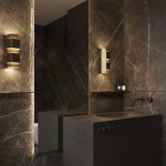 Modern LED Mirror for Bathroom, Bluetooth Audio Option, Hand-Swipe Sensor, Anti-Fog, Customizable Size - View 3