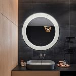 Bathroom Mirror with LED Lights, Bluetooth Music Add-On, Hand-Sensing Activation, Easy Mount - View 2