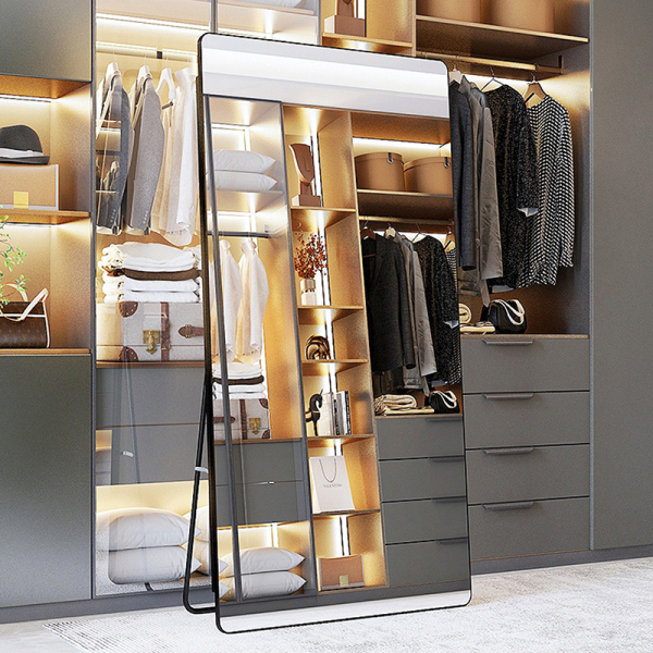 Slim LED Mirror for Compact Bathroom Spaces