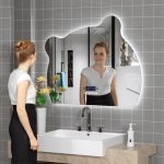 LED Bathroom Mirror, Anti-Fog, Dimmable, Add Bluetooth Speaker, Touchless On/Off, Customizable Size - View 2