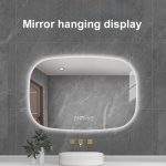 LED Bathroom Mirror with Lights, Add Bluetooth Music, Touchless On/Off, Anti-Fog, Easy Instal - View 3