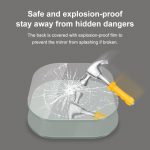 Smart LED Vanity Mirror, Front & Backlit, Anti-Fog, Bluetooth Audio Add-On, Touchless Control, Custom Sizes - View 4