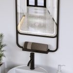 Custom LED Mirror for Hotels and Bars – Anti-fog, Bluetooth, Dimmable, Stainless Steel/Iron Mirror with Storage - View 4