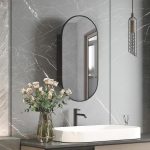 Recessed LED Medicine Cabinet Mirror – Flush Mount Built-In Look with Ample Storage - View 1