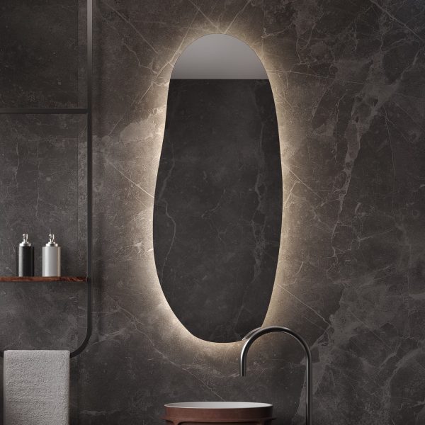 Smart LED Vanity Mirror, Front & Backlit, Anti-Fog, Bluetooth Audio Add-On, Touchless Control, Custom Sizes