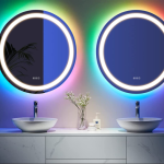 Round LED Bathroom Mirror with IP44 Waterproof Rating – Ideal for Modern & Spa-Like Bathrooms - View 2