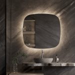 Lighted Vanity Mirror for Bathroom, Optional Bluetooth Audio, Hand-Swipe Control, Anti-Fog, Easy Install - View 1