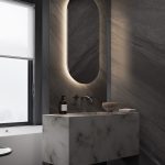 Smart Bathroom Mirror, LED Lights with Bluetooth Speaker Option, Touchless Sensor, Anti-Fog, Custom Sizes - View 2