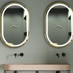 Runway bathroom mirror with light，High-Tech Smart Mirror for Modern Bathrooms - View 2