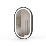 Runway bathroom mirror with light，High-Tech Smart Mirror for Modern Bathrooms - View 4