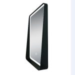 Modern LED Mirror for Bathroom, Add-On Bluetooth Audio, Hand-Swipe Sensor, Customizable Size - View 2